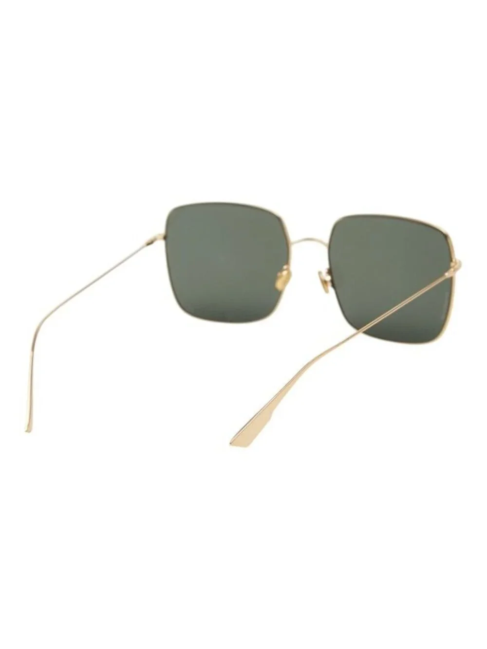 Dior Sunglasses Gold Black Acetate Plated Eyewear